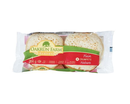 Oakrun Plain Crumpets