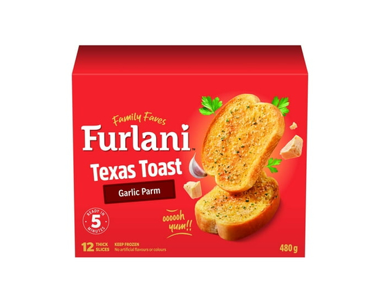 Furlani Garlic Parmesan Texas Toast 480g - 480g