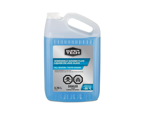 SuperTech Automotive Windshield Washer Fluid -35°C, 3.78L - 3.78L