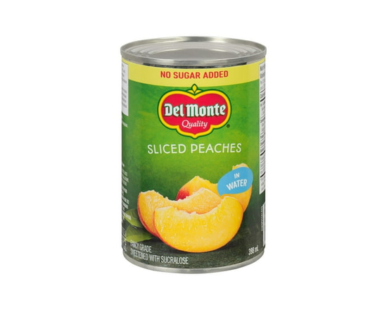 Del Monte® In Water Sliced Peaches - 398 mL