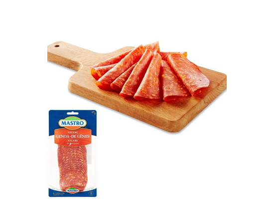 Salami de Gênes piquant tranché Mastro sans gluten