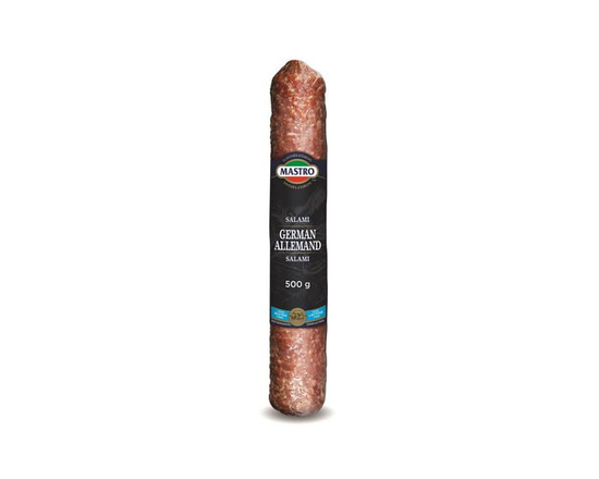 Mastro® German Salami Chubs, Dry-Cured