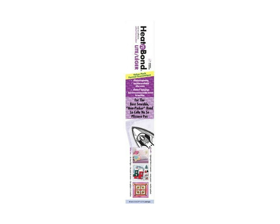 HEATNBOND Lite Iron-On Adhesive Value Pack, 43cm x 3m (17" x 3¼yds) - 43 cm x 3m