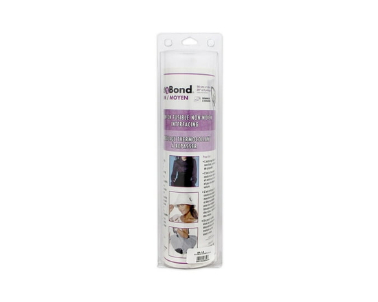 Entoilage thermocollant HeatnBond – Poids moyen, 100 % polyester