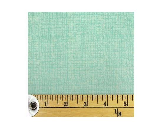 FABRIC CREATIONS White with Green Pencil Crosshatch Cotton Fat Quarter 45 × 53 cm (18 × 21 in), 18x21 - 18" x 21"
