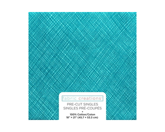 FABRIC CREATIONS Cotton Fat Quarter 45 × 53 cm (18 × 21 in) Elephants - 18" x 21"