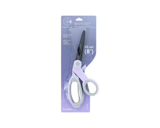 CRAFT X Non-Stick Titanium EZ Grip Scissors 20.3 cm (8 in)