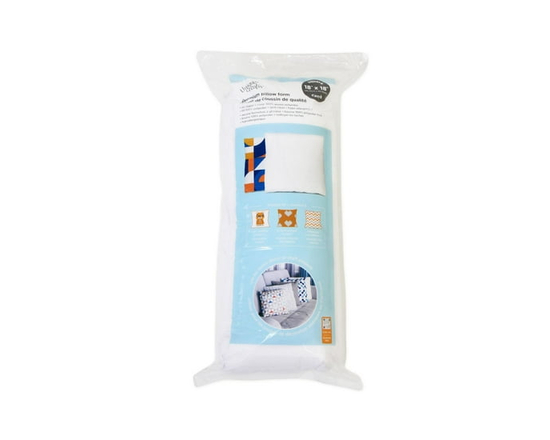 UNIQUE CREATIV Premium Pillow Form - 14 × 35.6 cm (14 in) Square Insert, Polypropylene Cover - 18" x 18"