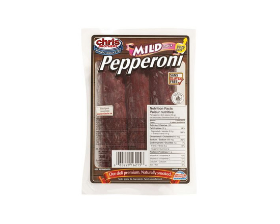 Chris Brothers Mild Pepperoni