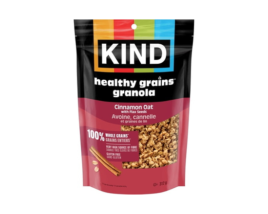 KIND Cinnamon Oat with Flax Seeds Granola, 312g Bag - 312g