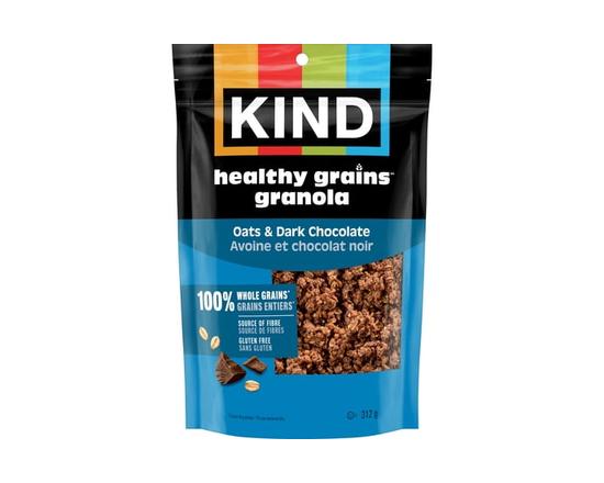 KIND Oats & Dark Chocolate Granola, 312g Bag - 312g