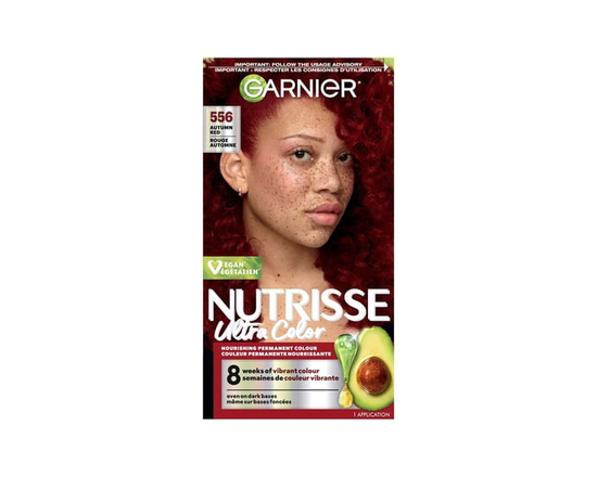 Garnier Nutrisse Ultra Color, Coloration Permanente, (556 ROUGE D'AUTOMNE)
