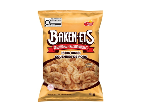 Baken-ets Traditional Pork Rinds - 70 g