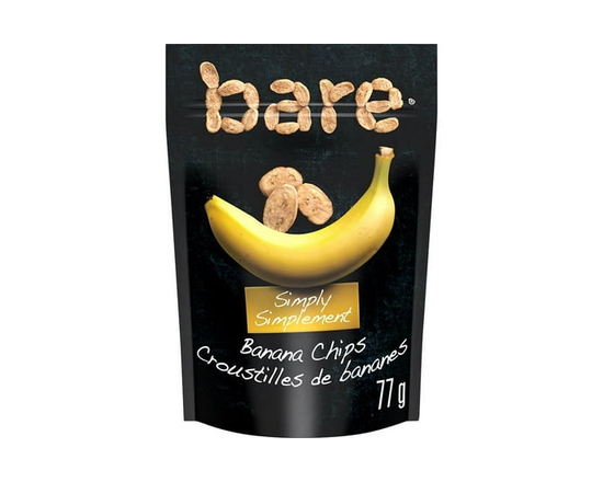 Bare Simply Banana Chips - 185GM