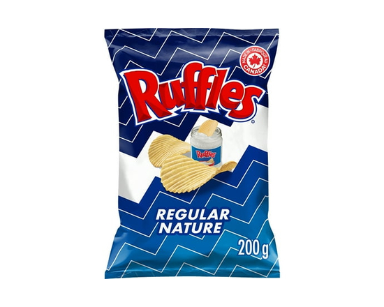 Ruffles Regular Potato Chips - 200 g