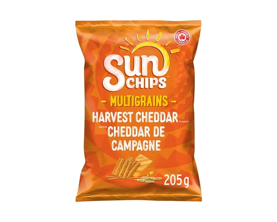 Collations multigrains SunChips Saveur Cheddar de campagne - 205 g