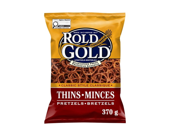Rold Gold Classic Style Thins Pretzels - 370 g