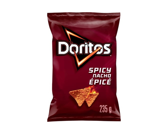 Doritos Spicy Nacho flavoured Tortilla Chips - 235 g