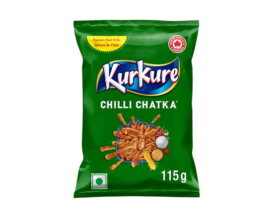 KURKURE Red Chilli chatka 3.4oz - 115 g