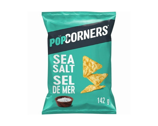 PopCorners Sea Salt flavoured Popped-Corn Chips - 220g