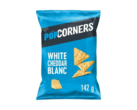 PopCorners White Cheddar flavoured Popped-Corn Chips - 142 g