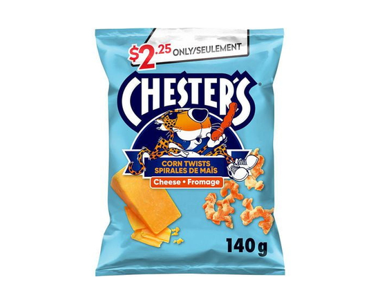 Chester's Corn Twists Cheese Flavoured Snacks
