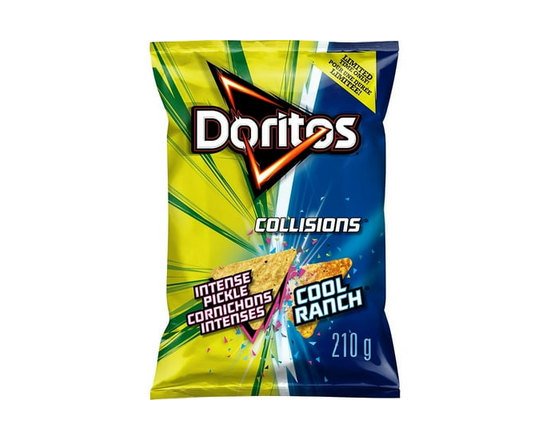 Doritos Collisions Intense Pickle Cool Ranch flavoured Tortilla Chips - 210 g