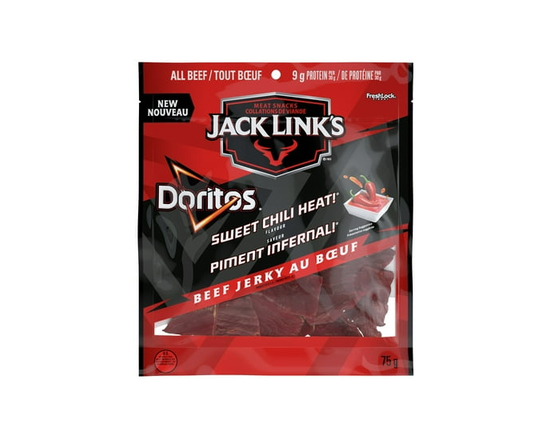 Jerky au Bœuf Jack Link’s saveur de Doritos Piment infernal! - 75g