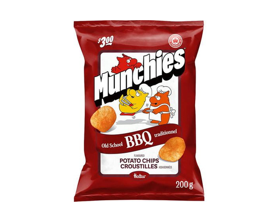 Munchies Old School BBQ Flavoured Potato Chips