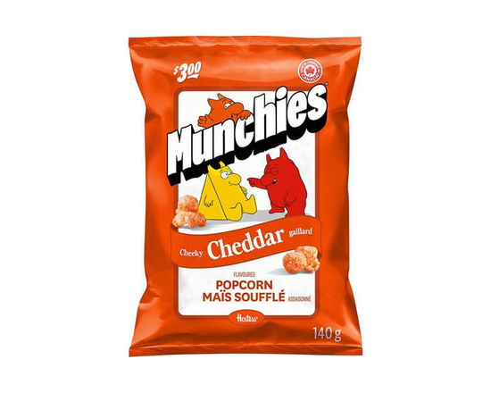Munchies Cheeky Cheddar Flavoured Popcorn