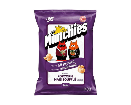 Munchies Deliciously All Dressed Flavoured Popcorn