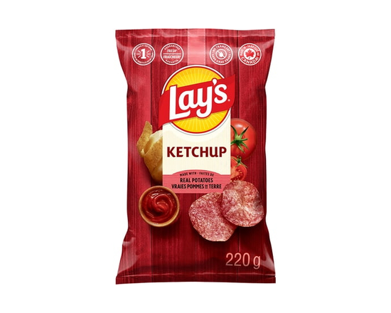 Lay's Ketchup flavoured Potato Chips - 220g