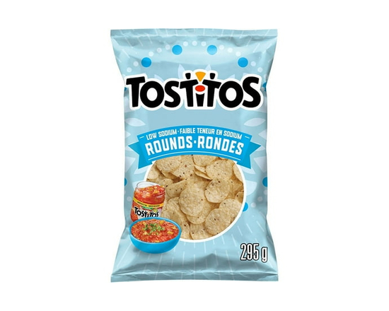 Tostitos Low Sodium Rounds Tortilla Chips - 295 g