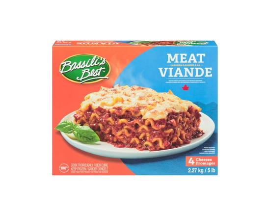 BASSILIS BEST Lasagne à la Viande - 2,27 kg