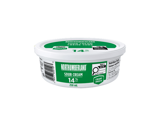 Northumberland 14% Regular Sour Cream - 250ML