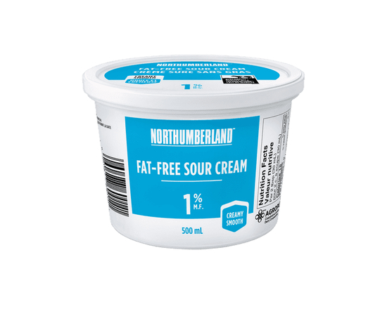 Northumberland 1% Fat Free Sour Cream - 500 mL