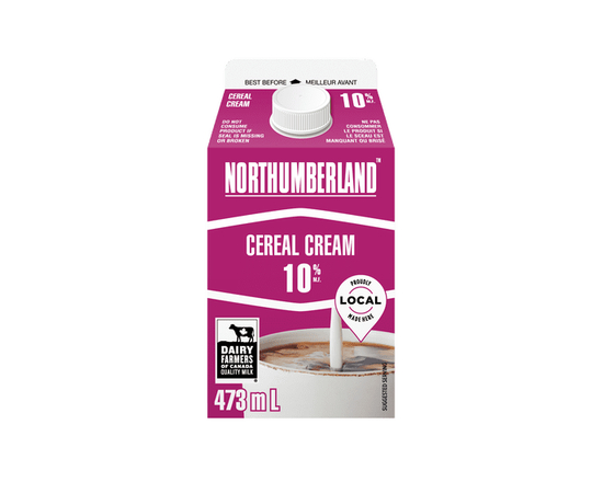 Northumberland 10% Cereal Cream 473ml - 473 mL