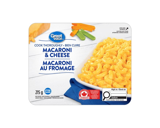 Great Value Macaroni & Cheese - 215 g