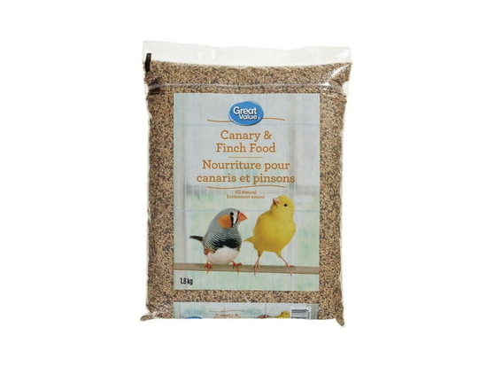 Great Value Canary & Finch Food, 1.8kg - 1.8 kg