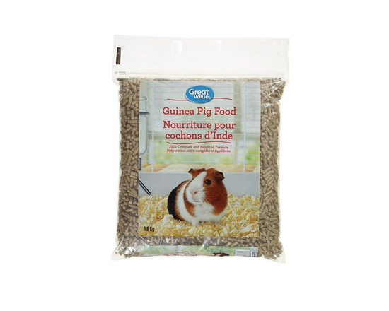 Great Value Guinea Pig Food, 1.8kg - 1.8 kg