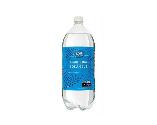 Great Value Club Soda - 2 L