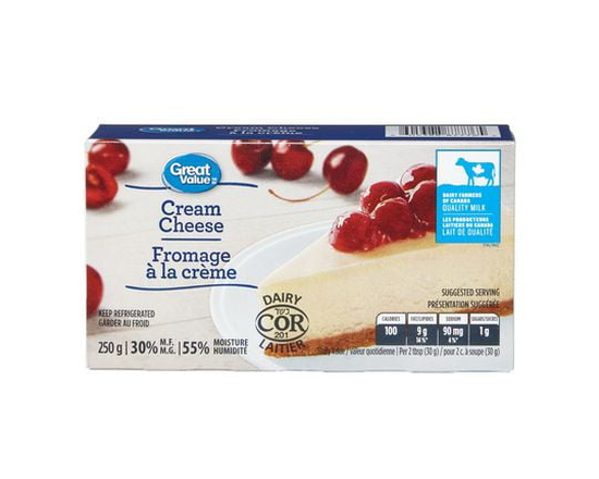 Great Value Cream Cheese