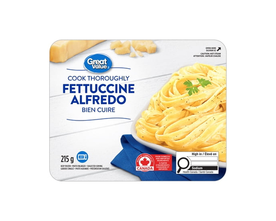 Great Value Fettuccine Alfredo - 215 g