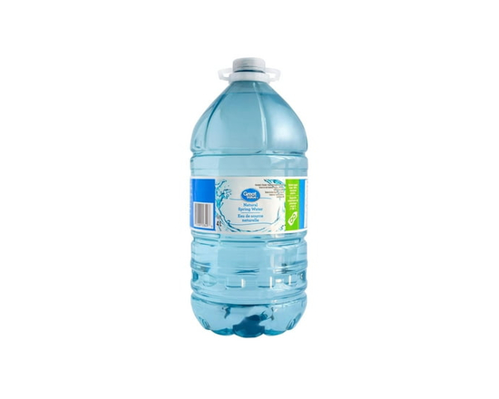 Great Value 4L Natural Spring Water - 4 L