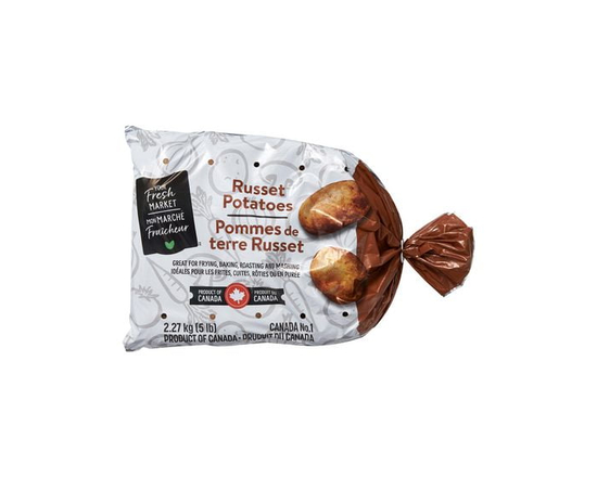 Your Fresh Market Russet Potatoes