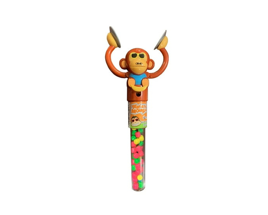 Exclusive Brands Wacky Monkey Filled With Candy Nuggets
