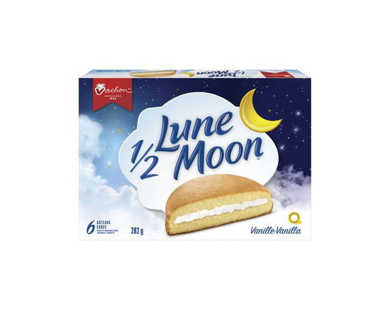Vachon® ½ Lune Moon® Vanilla Flavour Cakes