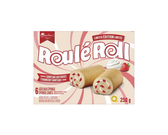 Vachon Roule Roll Starwberry Shortcake Flavoured
