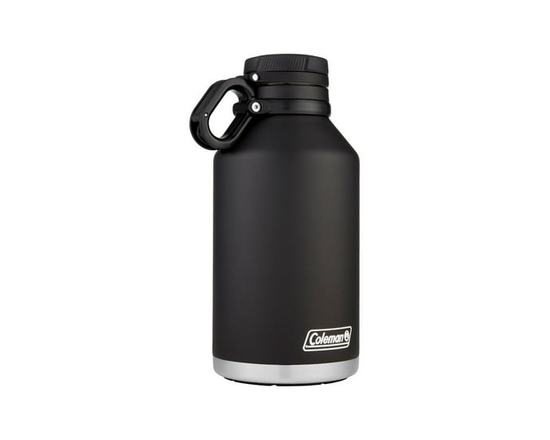 Coleman Stainless Steel Insulated Growler, 64 oz (1.9 L), Black