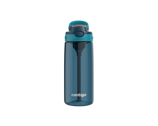 Bouteille d'eau pour enfants avec couvercle AUTOSPOUT Contigo Kids Aubrey, azalée avec jade vine (Bleuet et genévrier)